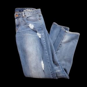 Gap 1969 Distressed Blue Jeans